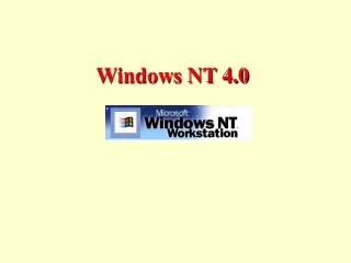 windows nt 4 0