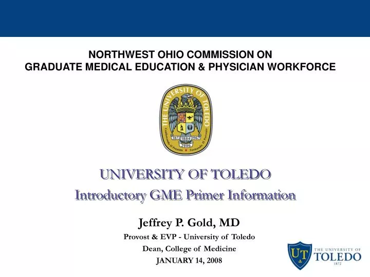university of toledo introductory gme primer information