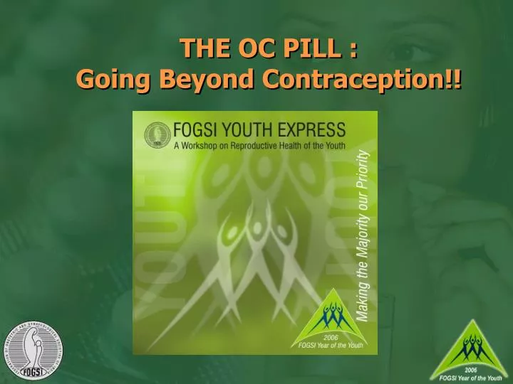the oc pill going beyond contraception