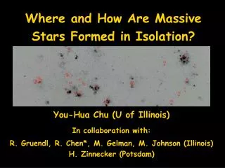 Where and How Are Massive Stars Formed in Isolation?