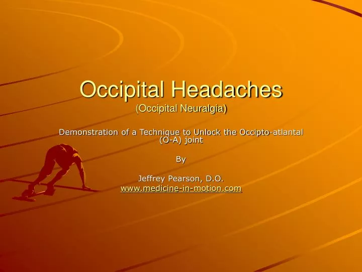 occipital headaches occipital neuralgia