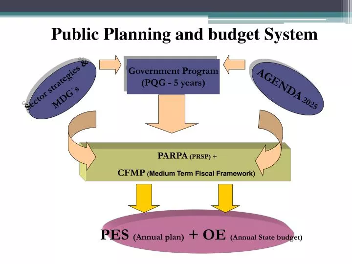 public planning and budget system
