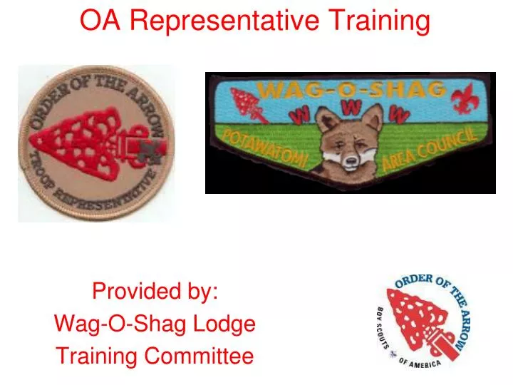 oa representative training