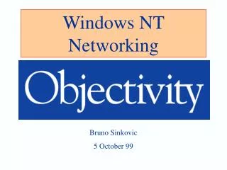 Windows NT Networking