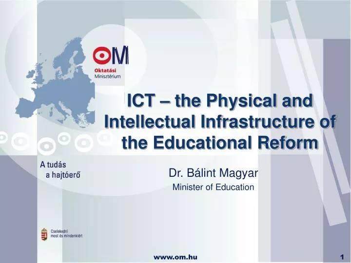ict the physical and intellectual infrastructure of the educational reform