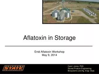 Aflatoxin in Storage