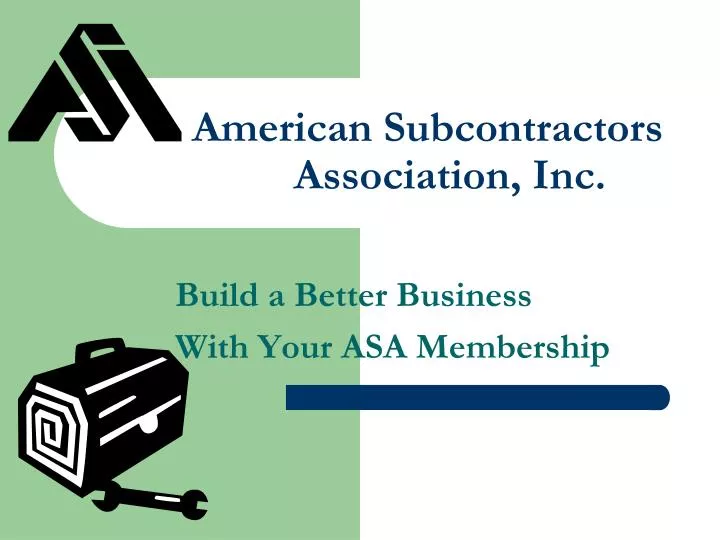 american subcontractors association inc