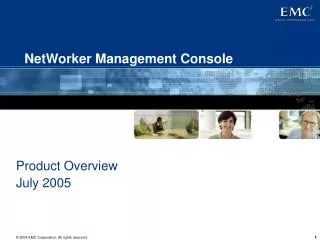 NetWorker Management Console