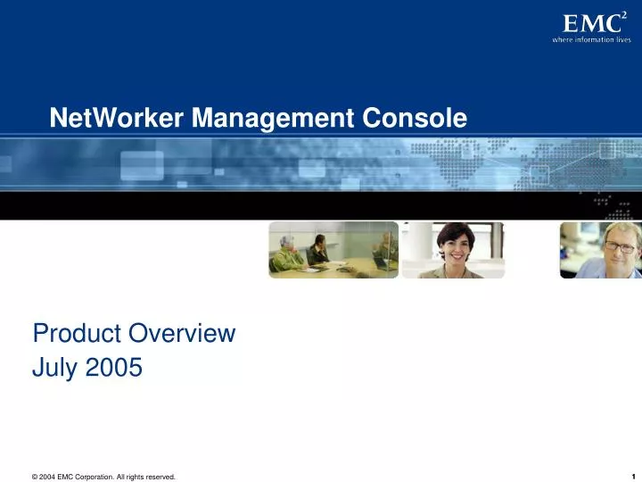 networker management console