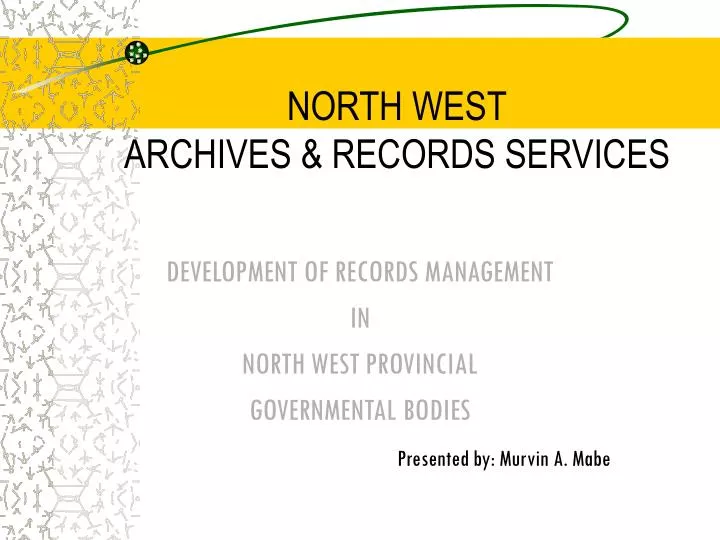 north west archives records services