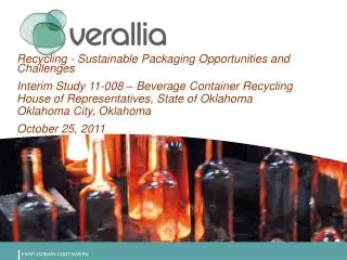 Recycling - Sustainable Packaging Opportunities and Challenges