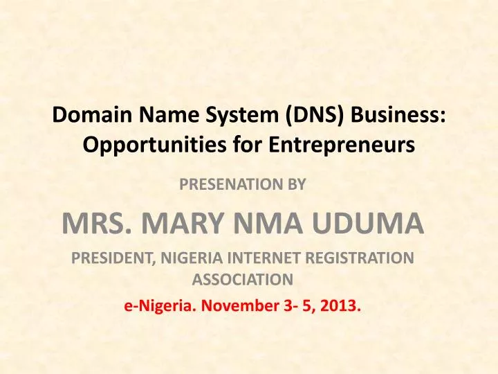 domain name system dns business opportunities for entrepreneurs
