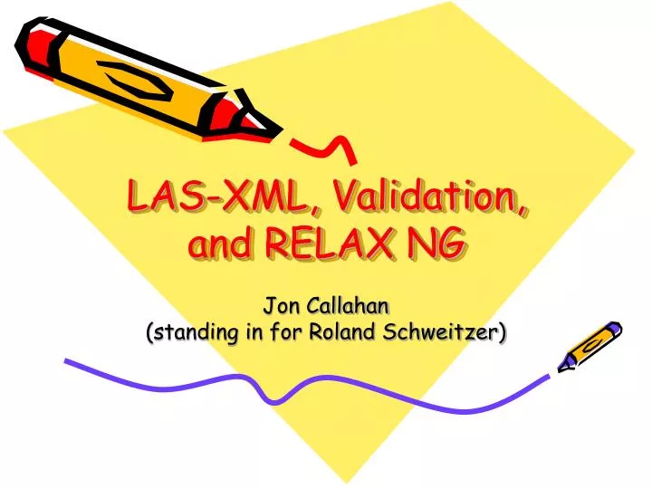 las xml validation and relax ng