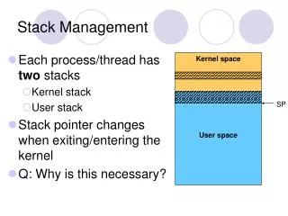 Stack Management