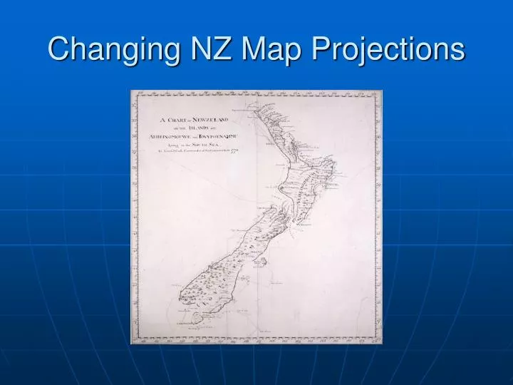 changing nz map projections