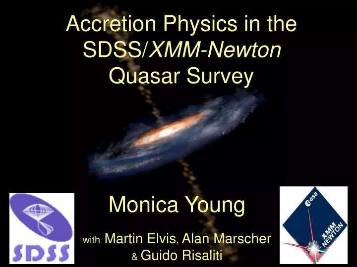 accretion physics in the sdss xmm newton quasar survey