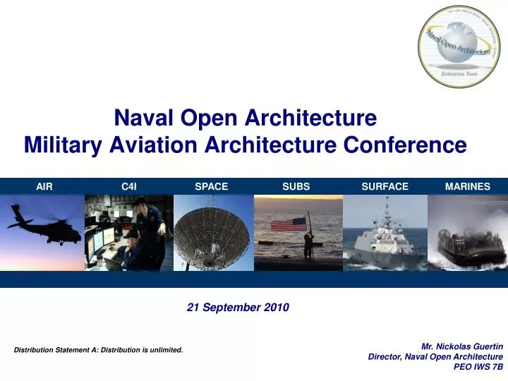 naval open architecture military aviation architecture conference
