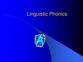 Linguistic Phonics