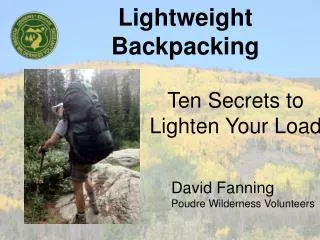 Lightweight Backpacking