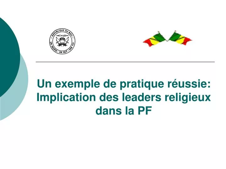 un exemple de pratique r ussie implication des leaders religieux dans la pf