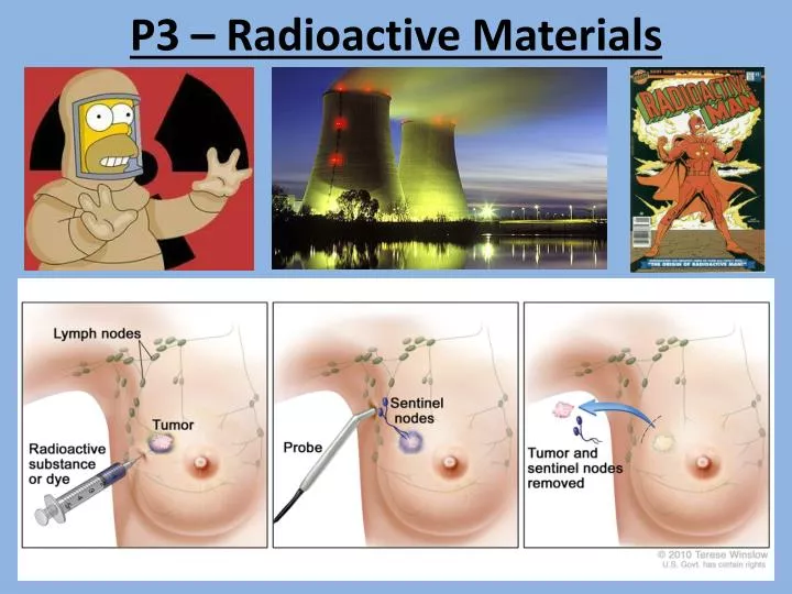 p3 radioactive materials