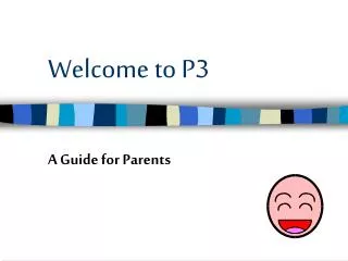 Welcome to P3