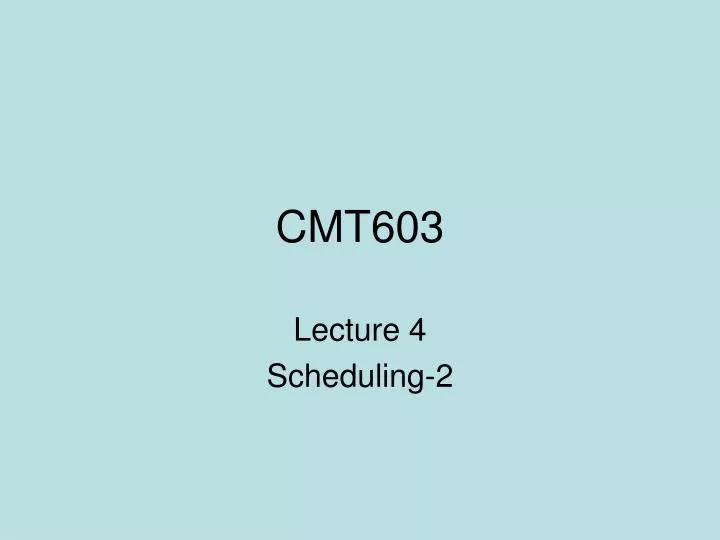 cmt603