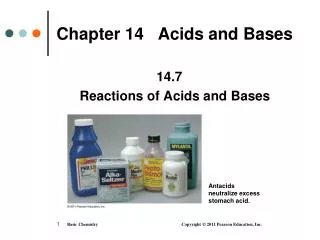 Chapter 14 Acids and Bases