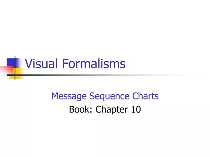 visual formalisms