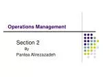 Operations Management - slide 1