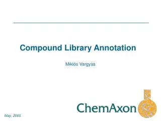 Compound Library Annotation