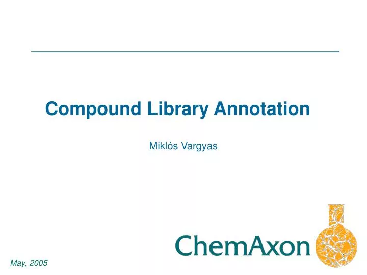 compound library annotation