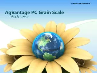 AgVantage PC Grain Scale