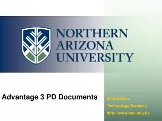 Advantage 3 PD Documents