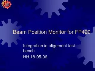 Beam Position Monitor for FP420