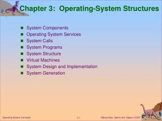 chapter 3 operating system structures