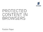 Protected Content in Browsers - slide 1