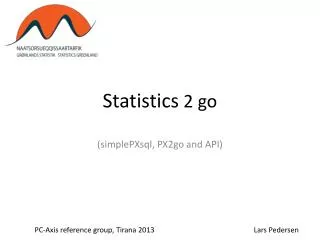 Statistics 2 go