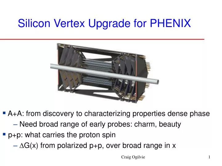silicon vertex upgrade for phenix