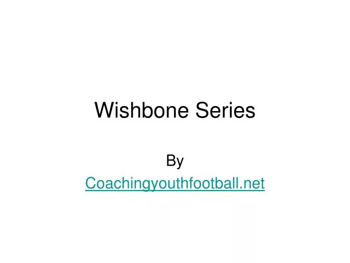 wishbone series