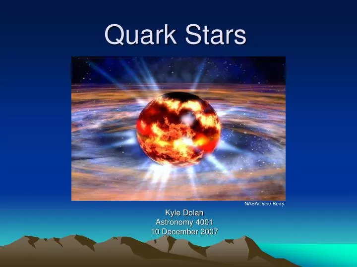 quark stars