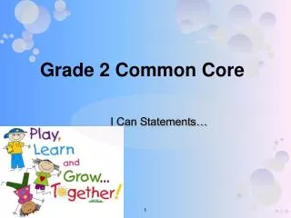 Grade 2 Common Core