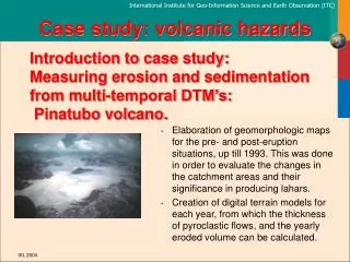 Case study: volcanic hazards