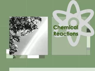 chemical reactions