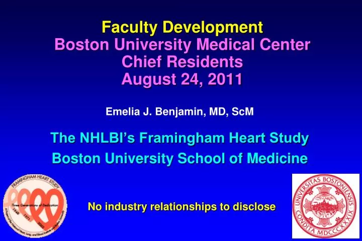 faculty development boston university medical center chief residents august 24 2011