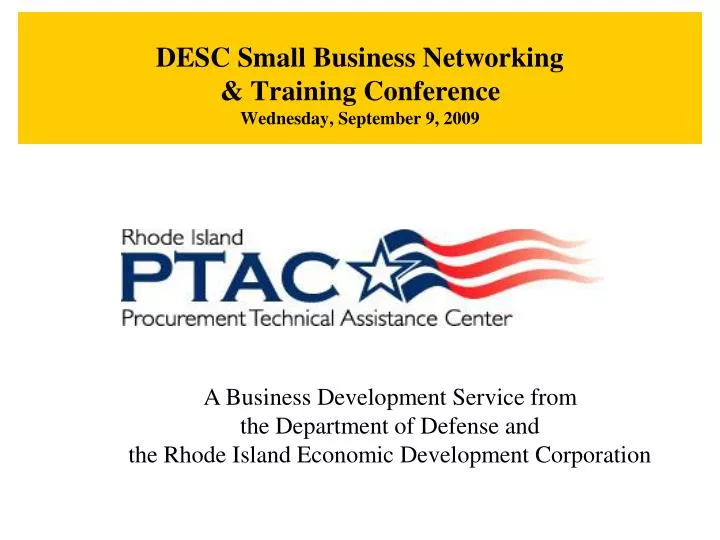 desc small business networking training conference wednesday september 9 2009