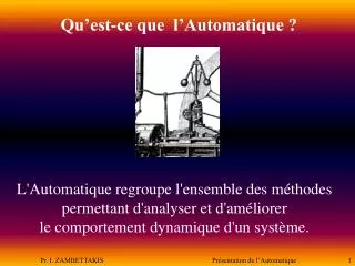 qu est ce que l automatique