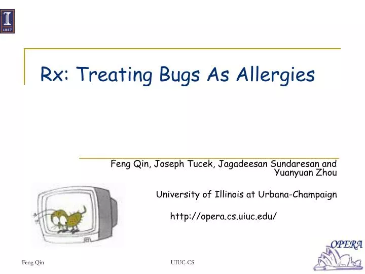 rx treating bugs as allergies