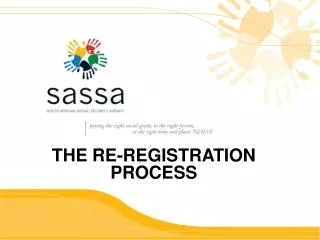 THE RE-REGISTRATION PROCESS
