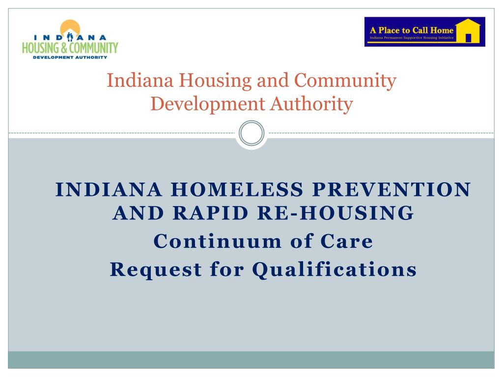 Ihcda PPT - Indiana Housing and Community Development Authority PowerPoint ...
